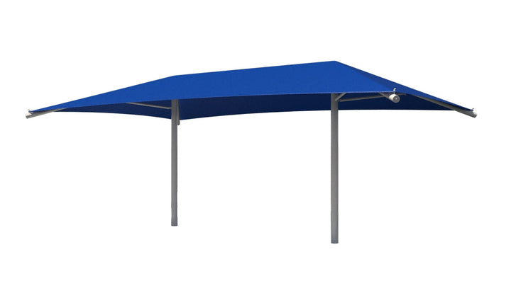 Rectangular Dual Column Umbrella - The Sun Shade Company
