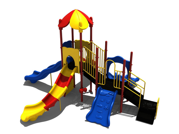 Compact Play Series Playground Equipment with 3.5" Posts