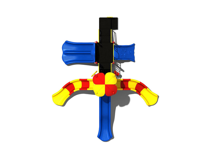 Compact Play Series Playground Equipment with 3.5" Posts