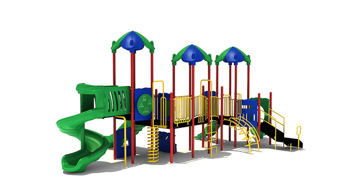Compact Play Series Playground Equipment with 3.5" Posts