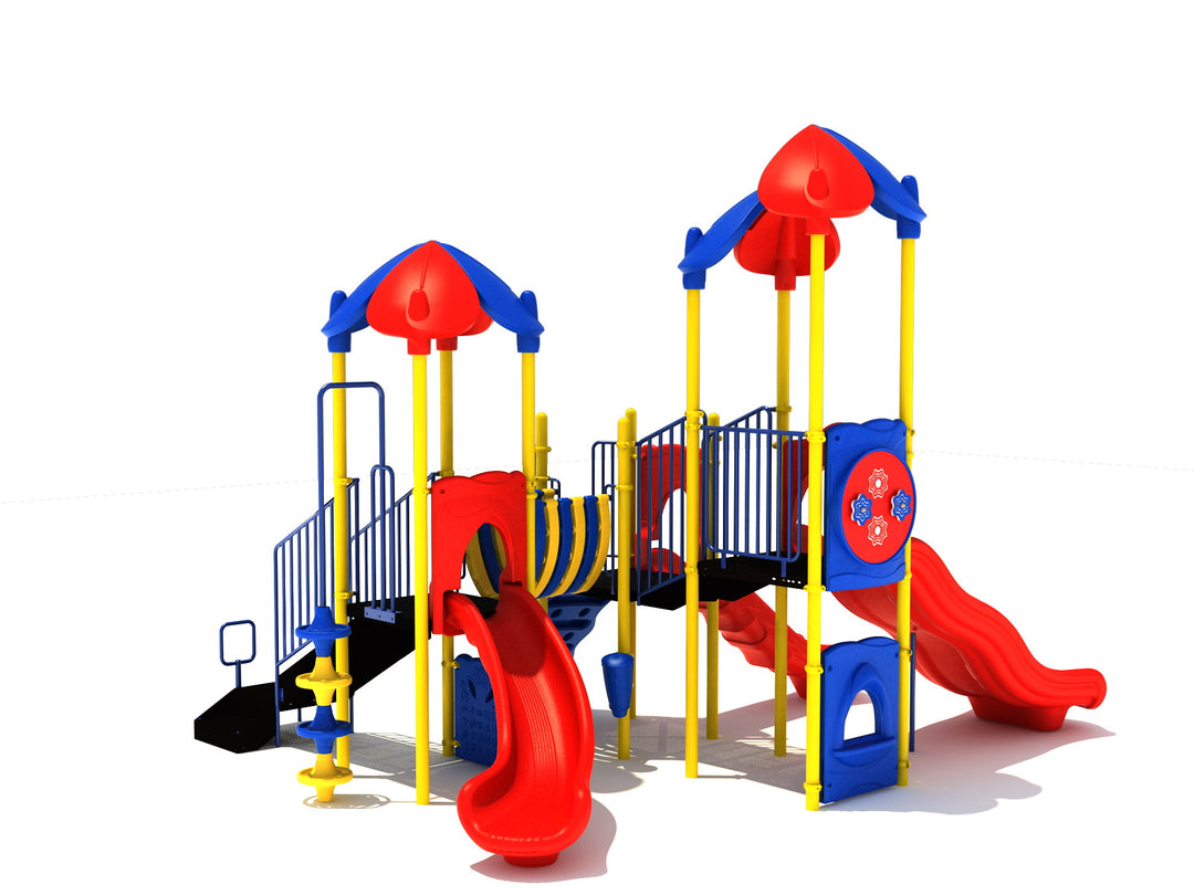 Compact Play Series Playground Equipment with 3.5" Posts