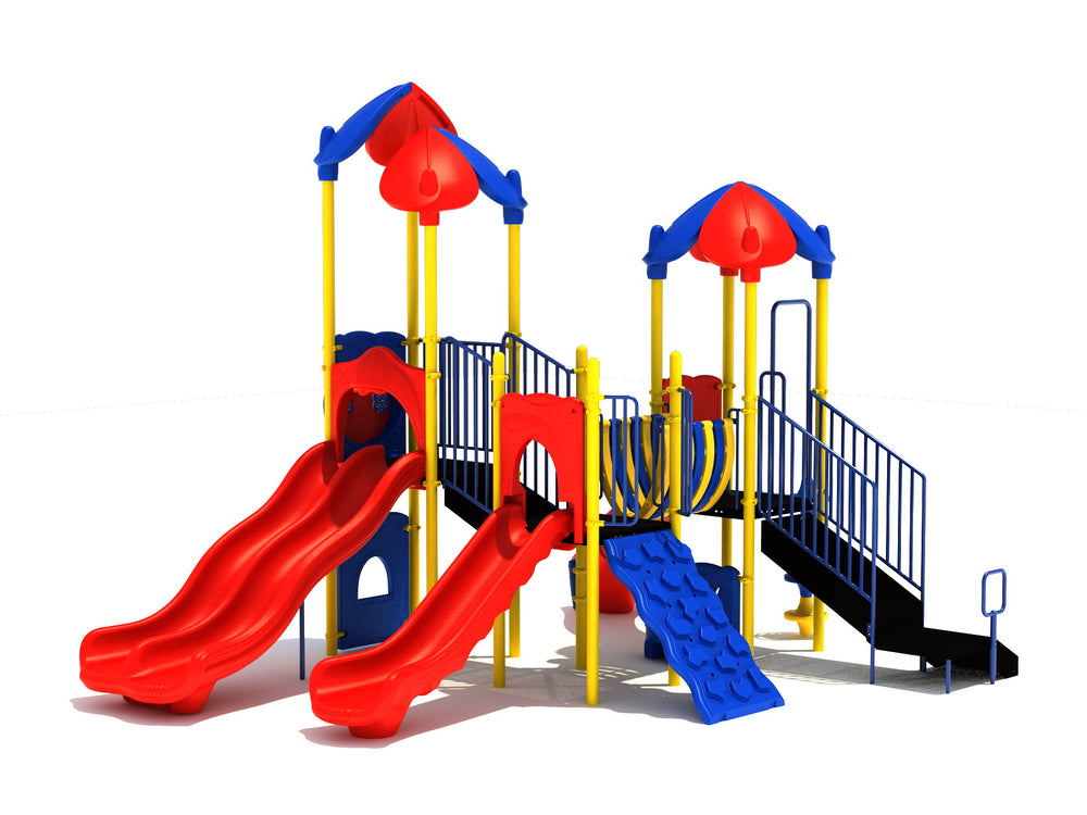 Compact Play Series Playground Equipment with 3.5" Posts