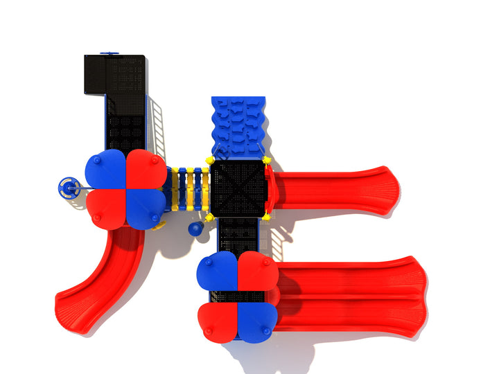 Compact Play Series Playground Equipment with 3.5" Posts