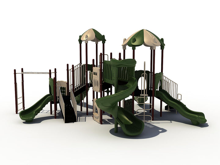Compact Play Series Playground Equipment with 3.5" Posts