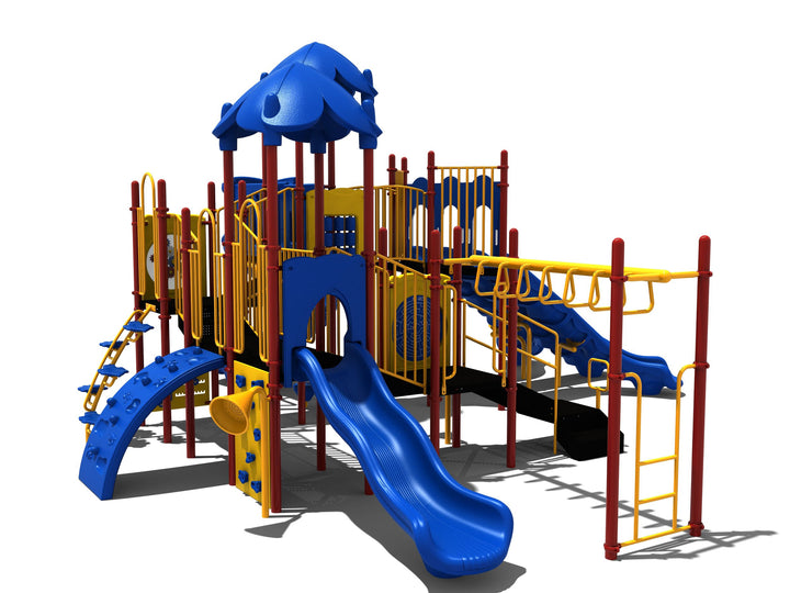Compact Play Series Playground Equipment with 3.5" Posts