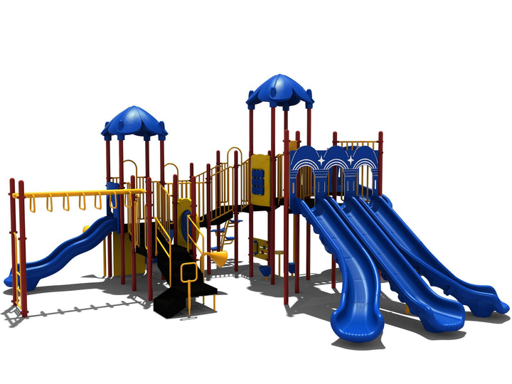 Compact Play Series Playground Equipment with 3.5" Posts