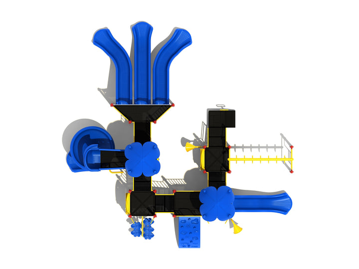 Compact Play Series Playground Equipment with 3.5" Posts