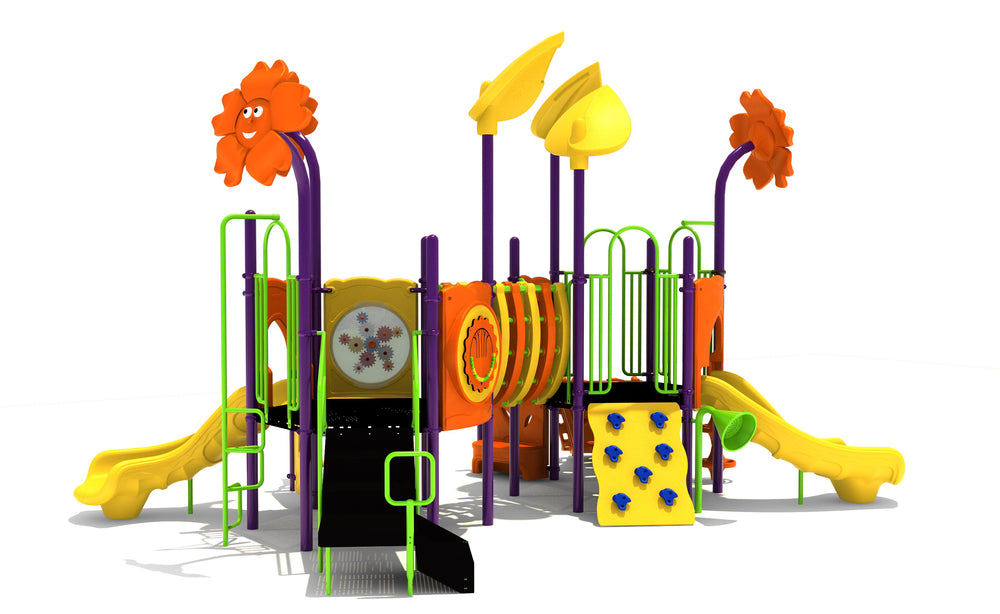 Compact Play Series Playground Equipment with 3.5" Posts