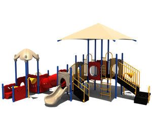 Compact Play Series Playground Equipment with 3.5" Posts