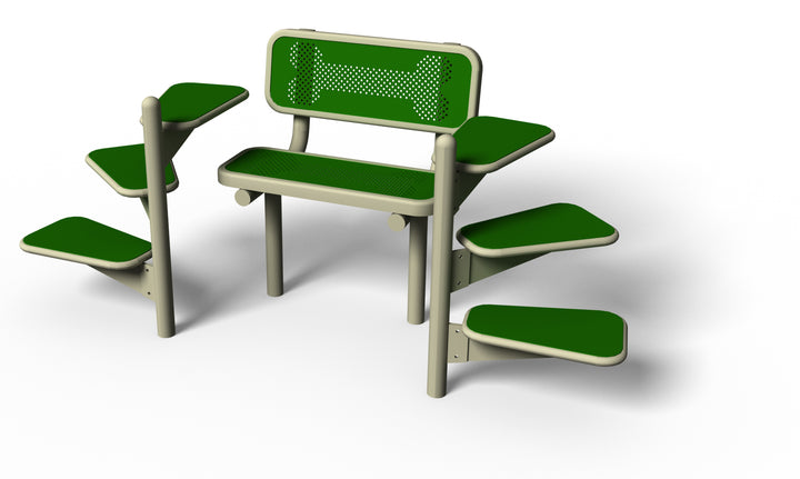 Me and My Pal Bench- Dog Park Series