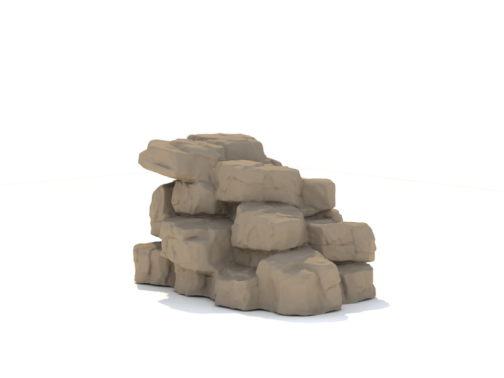 Boulder Playground Rock Climber