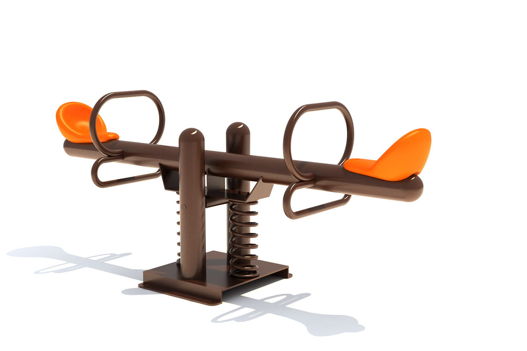 Two Seat Seesaw - Two Spring- Spring Rider
