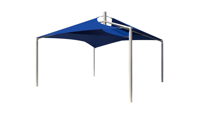 Sand Dollar Sail Shade Structure - The Sun Shade Company