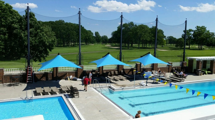 Cantilever Umbrella Shade - The Sun Shade Company