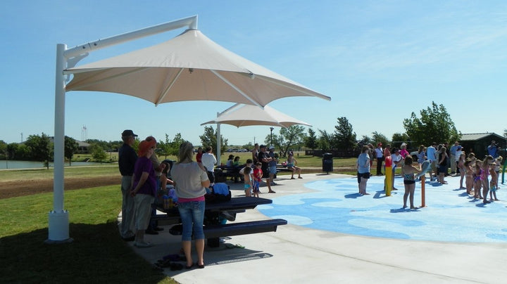 Cantilever Umbrella Shade - The Sun Shade Company