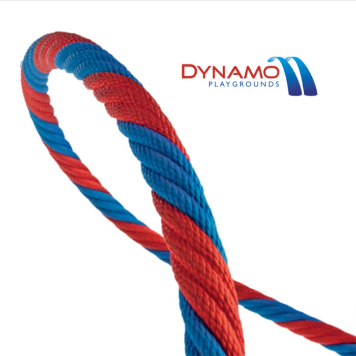 Dynamo Playgrounds blue and red play rope