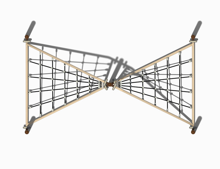 Double Twist Net Climber