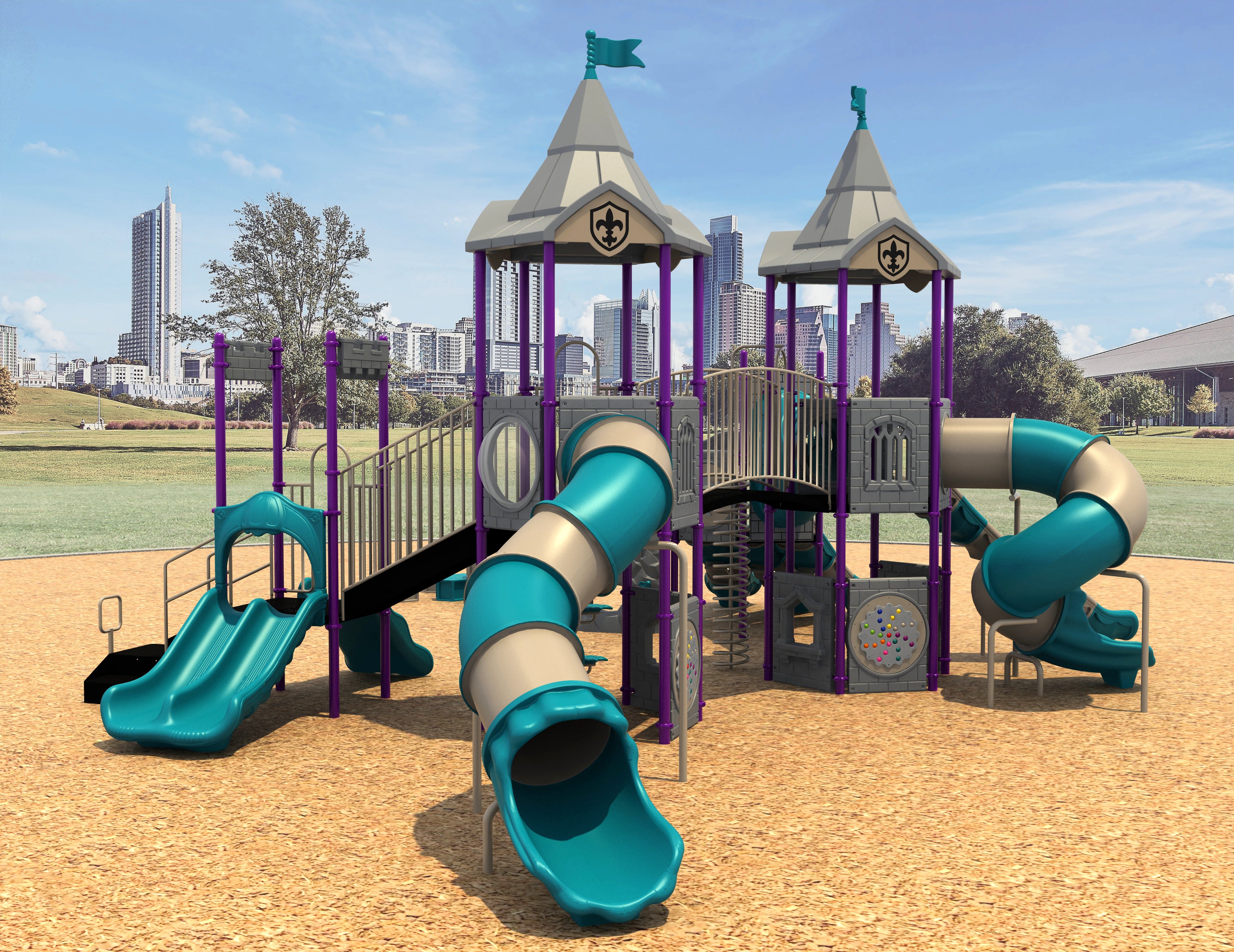 Playground Equipment - Imagine Station Series KP-24096 – Kinetic