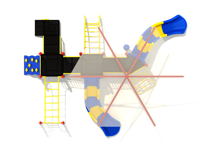 Ready To Ship Play Structure QS-24016