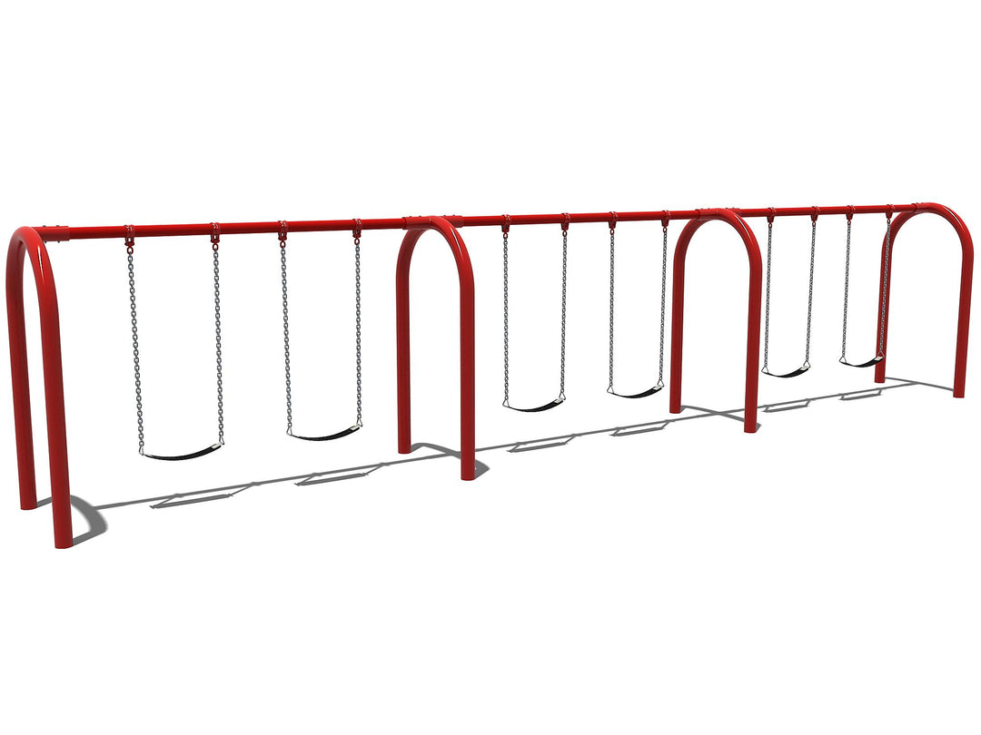 Swing Set Swing Frame with 5" Arch Posts