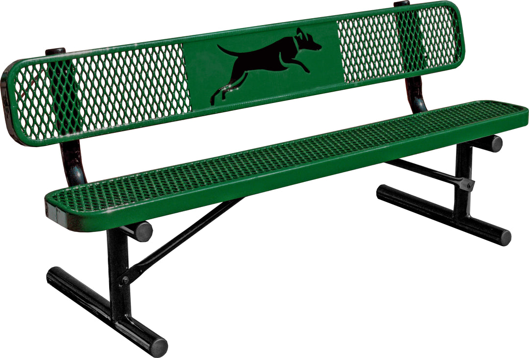 6' Bench- Dog Park Series