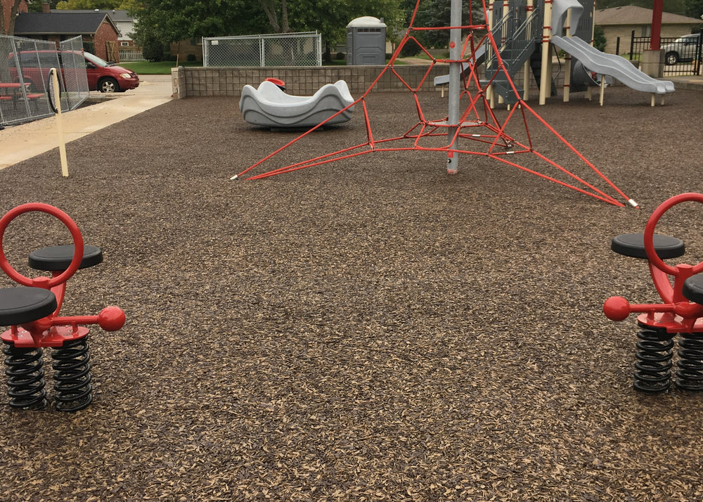 Bonded Rubber Playground Safety Surfacing