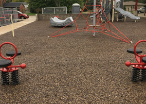 Bonded Rubber Playground Safety Surfacing