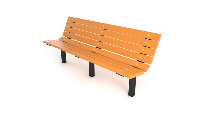 Contour Recycled Bench