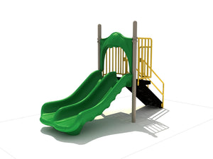3' Free Standing Playground Double Slide