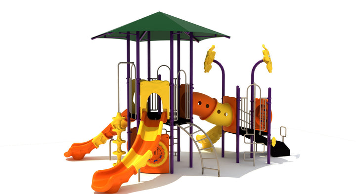 Compact Play Series Playground Equipment with 3.5" Posts