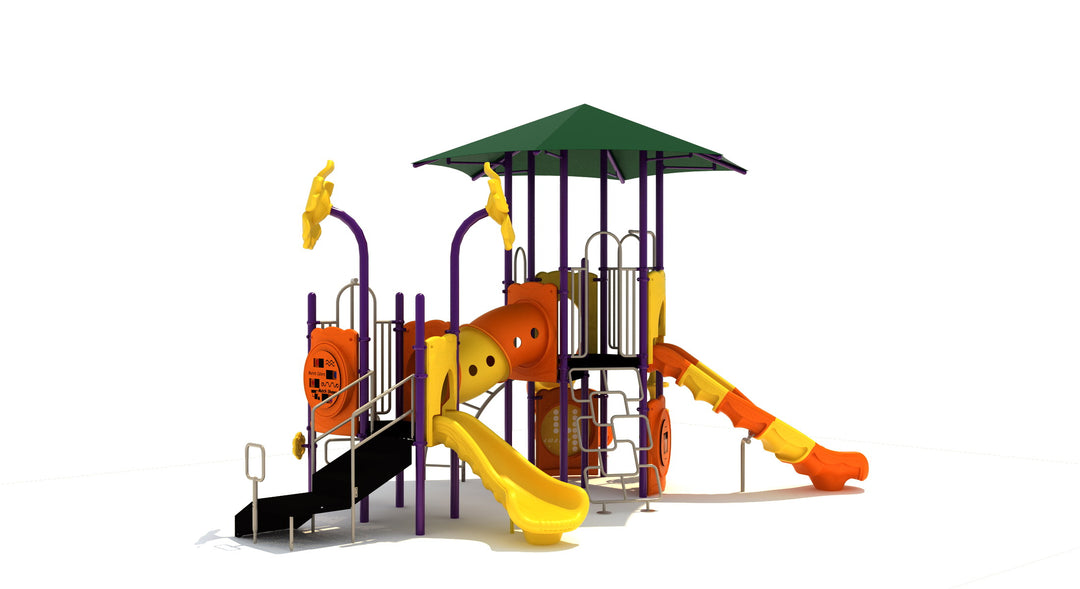 Compact Play Series Playground Equipment with 3.5" Posts