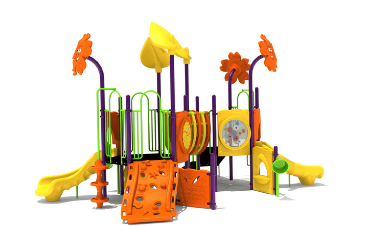 Compact Play Series Playground Equipment with 3.5" Posts