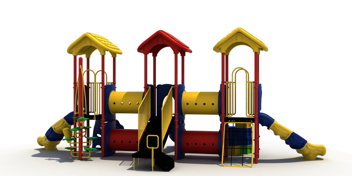 Compact Play Series Playground Equipment with 3.5" Posts