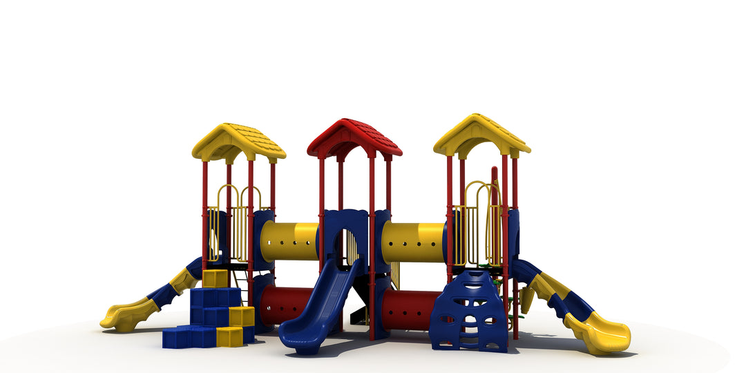 Compact Play Series Playground Equipment with 3.5" Posts