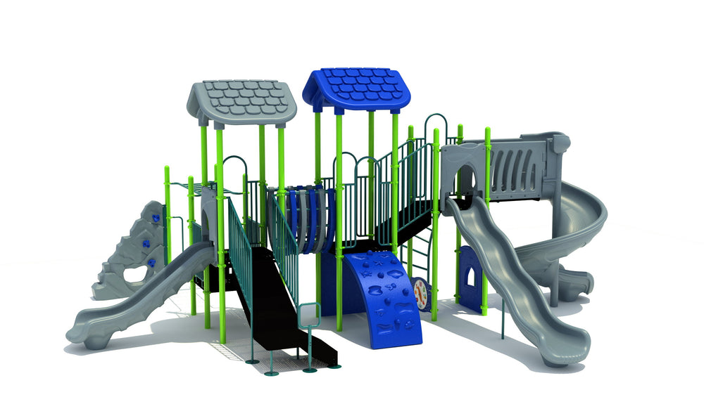 Commercial Playground Equipment Play Structure with 3.5" Posts