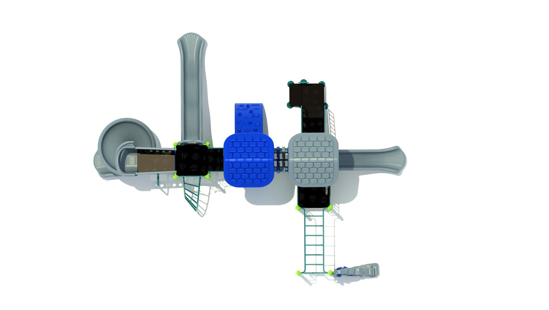 Commercial Playground Equipment Play Structure with 3.5" Posts