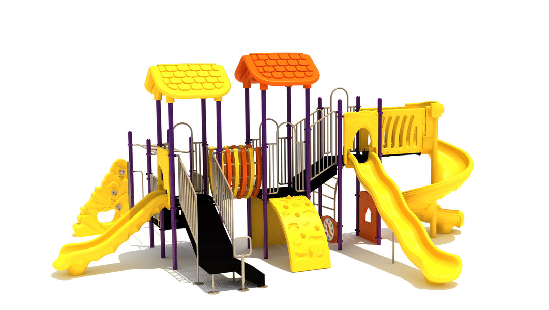 Commercial Playground Equipment Play Structure with 3.5" Posts