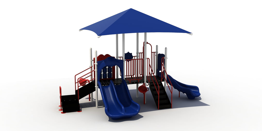 Commercial Playground Equipment Play Structure with 3.5" Posts