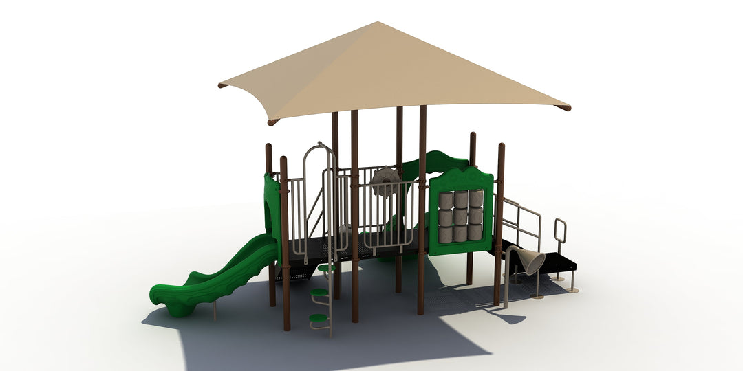 Commercial Playground Equipment Play Structure with 3.5" Posts