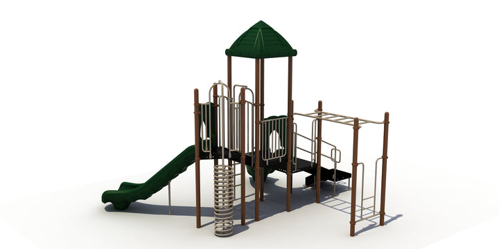 Commercial Playground Equipment Play Structure with 3.5" Posts