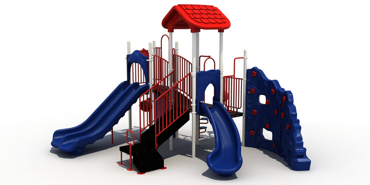 Commercial Playground Equipment Play Structure with 3.5" Posts