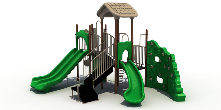 Commercial Playground Equipment Play Structure with 3.5" Posts