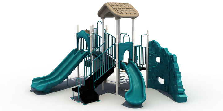 Commercial Playground Equipment Play Structure with 3.5" Posts