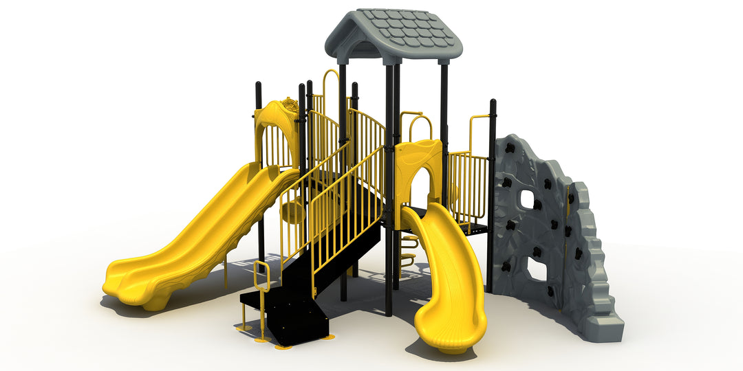 Commercial Playground Equipment Play Structure with 3.5" Posts