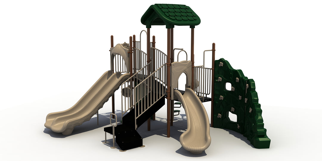 Commercial Playground Equipment Play Structure with 3.5" Posts