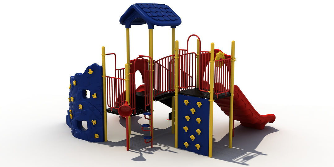 Commercial Playground Equipment Play Structure with 3.5" Posts