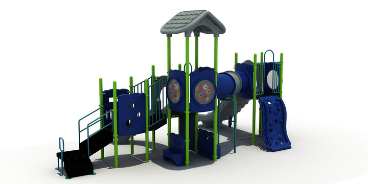 Commercial Playground Equipment Play Structure with 3.5" Posts