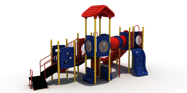 Commercial Playground Equipment Play Structure with 3.5" Posts