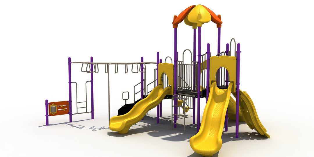 Commercial Playground Equipment Play Strucutre with 3.5" Posts