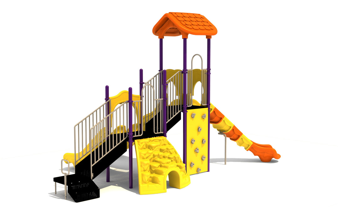 Commercial Playground Equipment Play Structure with 3.5" Posts